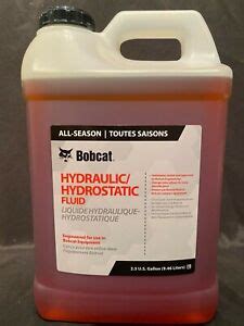 It is the same premium fluid as factory fill. . Bobcat hydraulic fluid